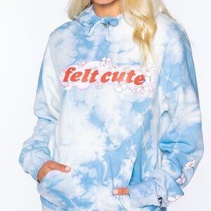 Felt Cute Tie-Dye Hoodie
by bysamiiryan